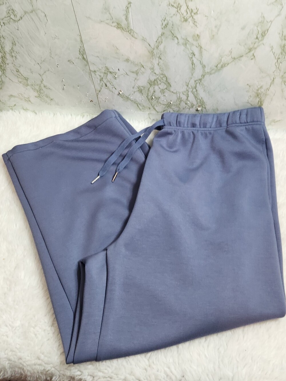 Wiholl Super Soft Blue Knit Pants